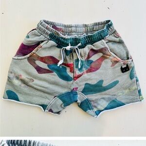 Munster boys camo shorts size 5